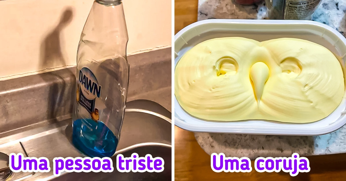 20+ Fotos que provam a tendência de vermos rostos e formas em quase qualquer coisa