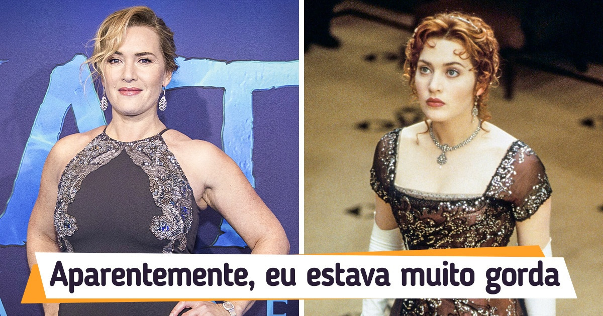 Kate Winslet revela que foi criticada por “Titanic” e se arrepende de nunca ter respondido à altura