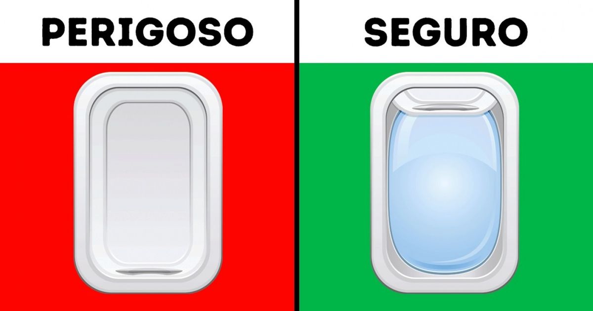 Por que fechar as cortinas do avião durante a aterrissagem