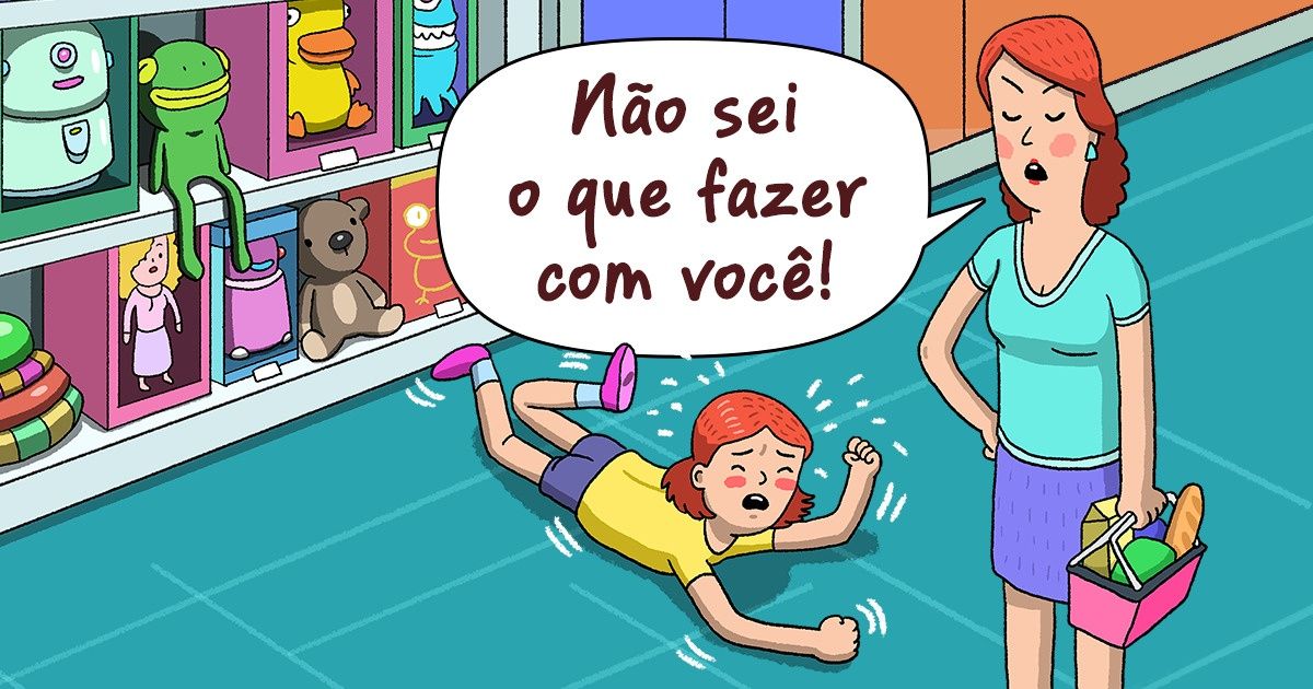 7 Erros fatais que cometemos quando a criança está se comportando mal 7 Erros fatais que cometemos quando a criança está se comportando mal