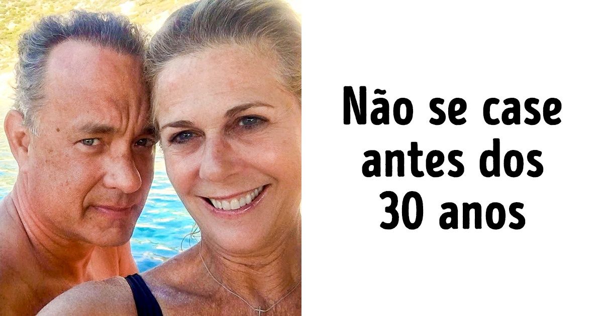 6 Conselhos de Tom Hanks para um casamento feliz (confirmados por seus 31 anos de matrimônio)