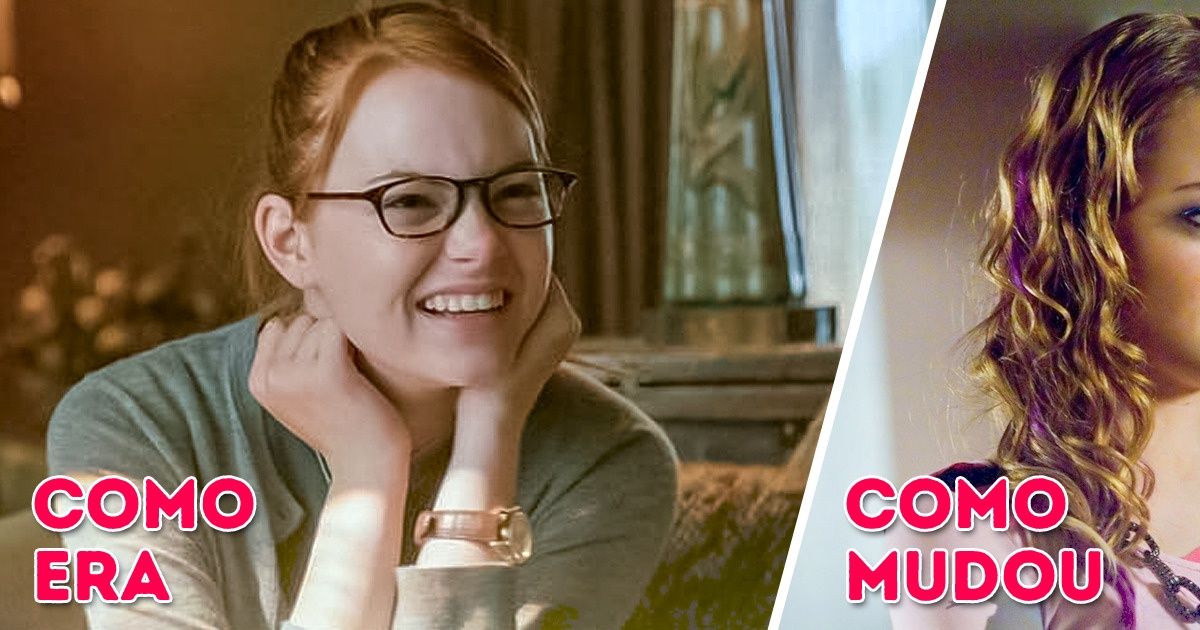 14 Personagens femininas de filmes cuja aparência mudou consideravelmente do início ao fim 14 Personagens femininas de filmes cuja aparência mudou consideravelmente do início ao fim