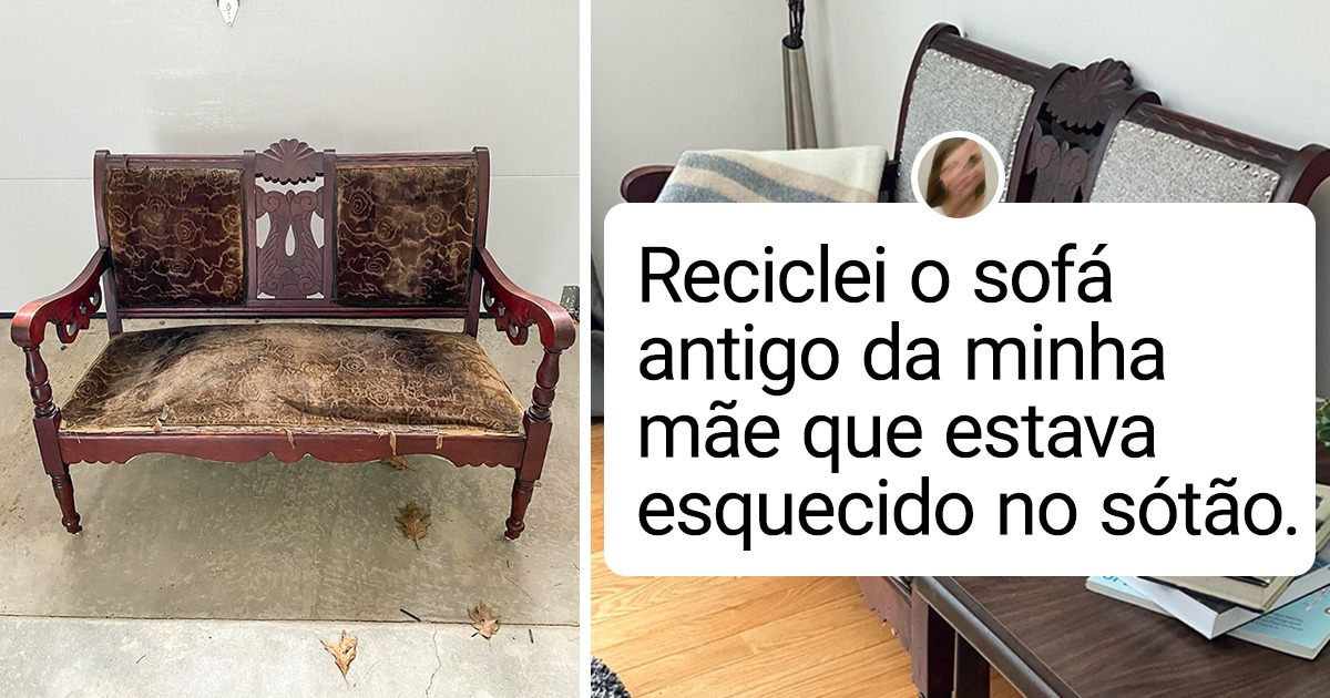 18 Objetos antigos que tiveram uma segunda chance, graças à criatividade de seus artesãos