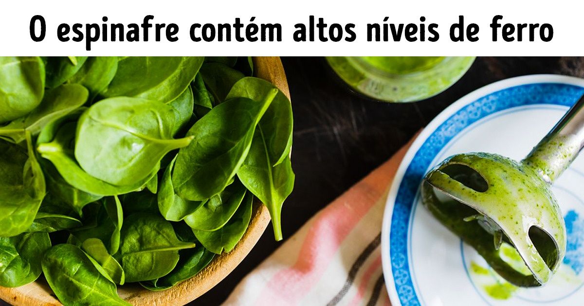 10 Alimentos indicados para se livrar da anemia