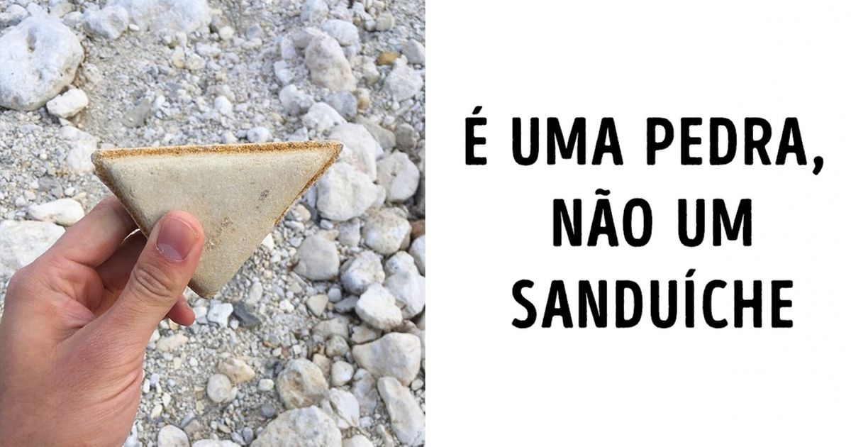 12 Coisas enganosas que parecem alguns alimentos