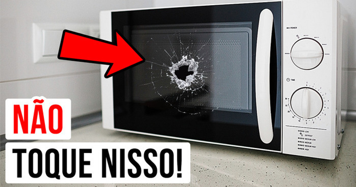 O que acontece se houver um buraco no seu micro-ondas