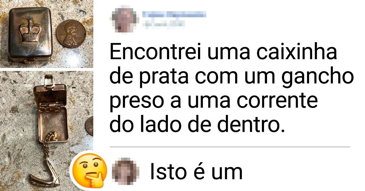 19 Objetos estranhos cuja função intrigou os internautas que os encontraram 19 Objetos estranhos cuja função intrigou os internautas que os encontraram