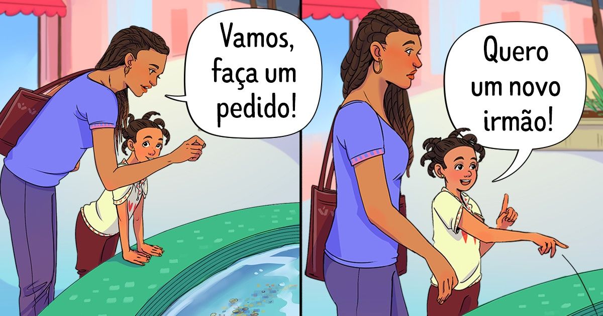 12 Ilustrações mostram como as crianças podem nos dar importantes lições de vida 12 Ilustrações mostram como as crianças podem nos dar importantes lições de vida