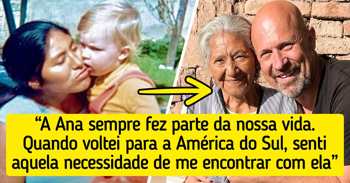 Um espanhol cruzou mar e terra para reencontrar sua babá 45 anos depois