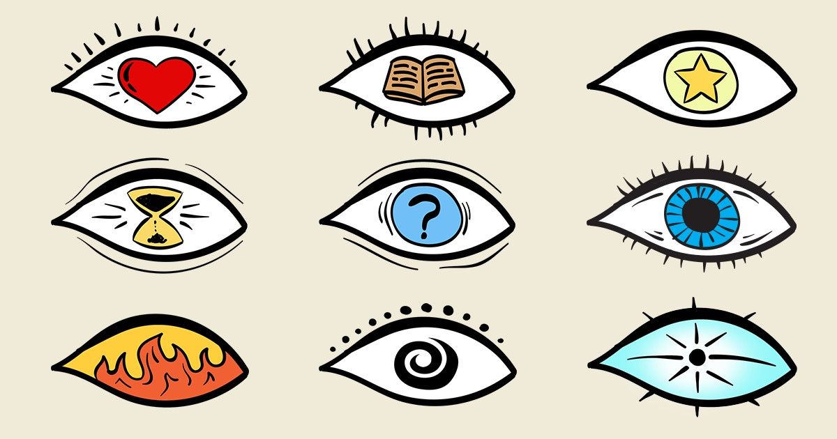 Escolha um olho e descubra segredos ocultos sobre sua personalidade Escolha um olho e descubra segredos ocultos sobre sua personalidade