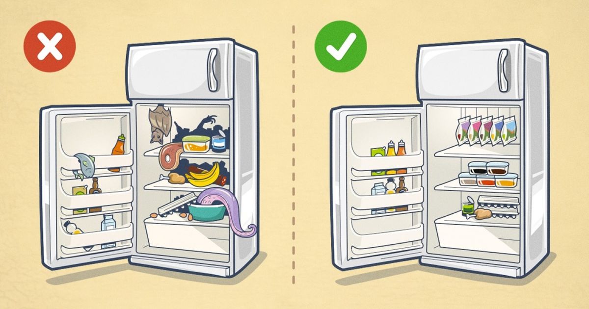 10 formas de arrumar a geladeira de uma vez por todas