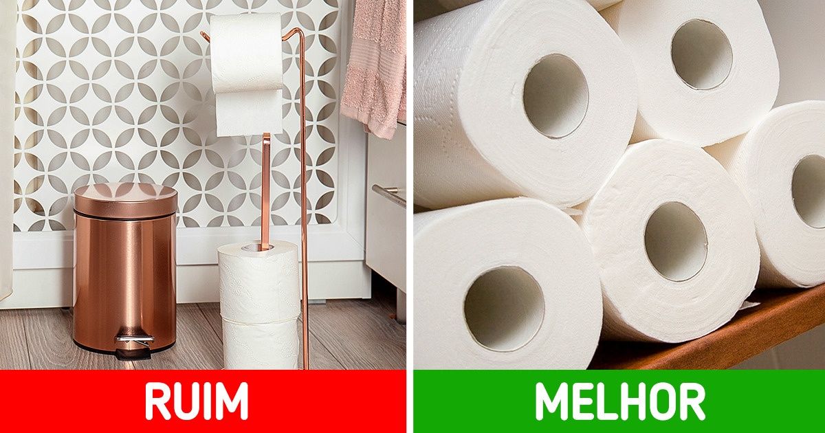 12 Objetos que normalmente são guardados no banheiro e que deveriam estar bem longe dali 12 Objetos que normalmente são guardados no banheiro e que deveriam estar bem longe dali