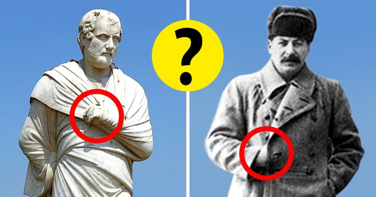 Por que eles escondiam as mãos? Por que eles escondiam as mãos?