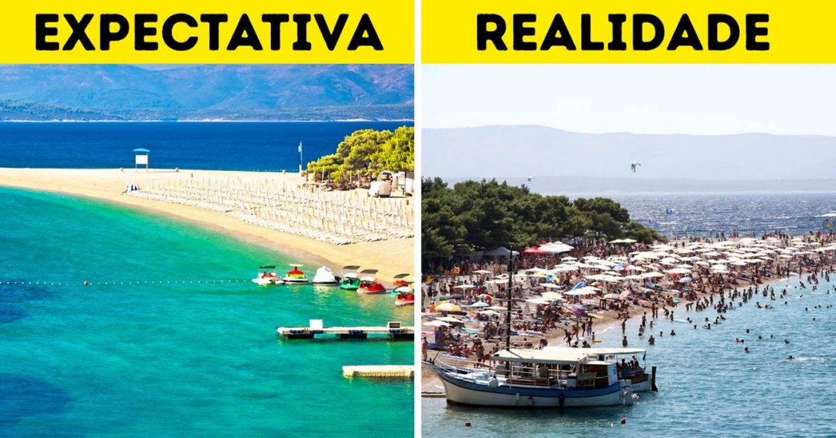 16 Fotos que mostraram a outra face das atrações turísticas