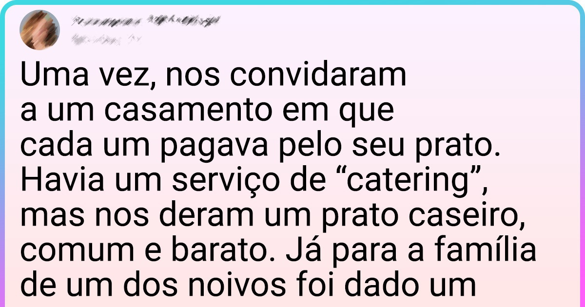 16 Leitores do Incrível compartilharam as histórias mais inusitadas que viveram com pessoas pão-duras 16 Leitores do Incrível compartilharam as histórias mais inusitadas que viveram com pessoas pão-duras