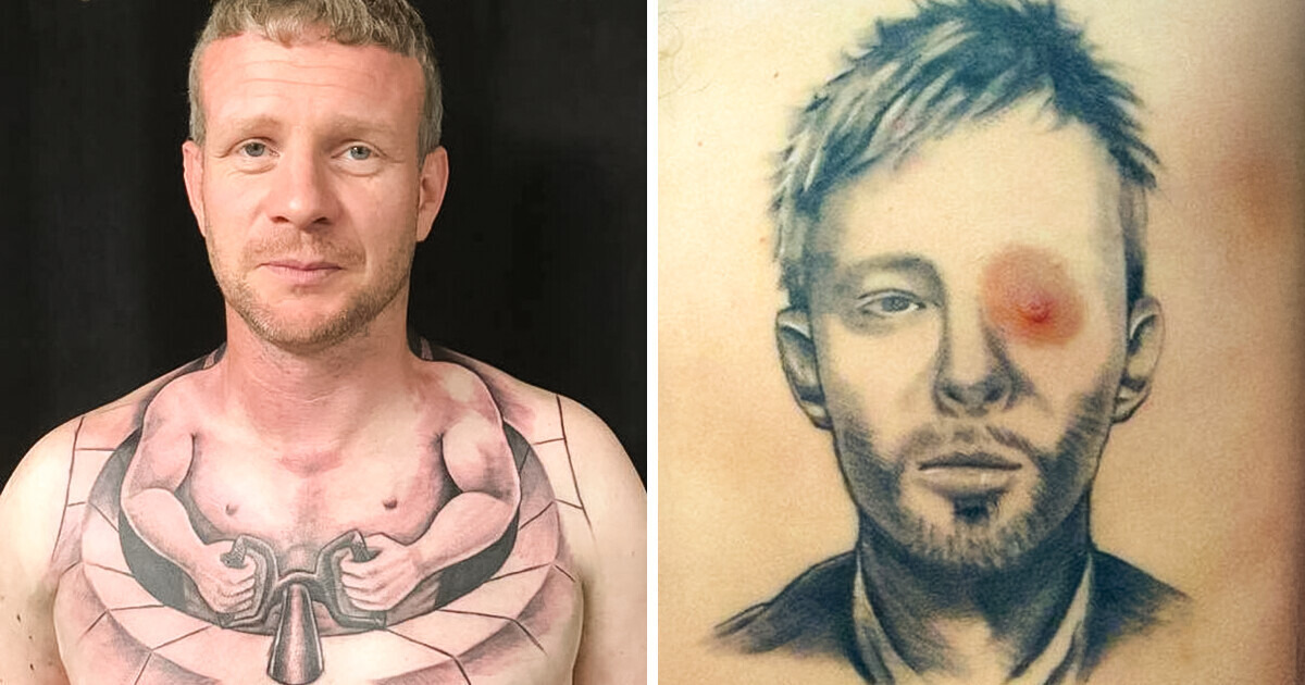15 Tatuagens de gosto questionável, para dizer o mínimo 15 Tatuagens de gosto questionável, para dizer o mínimo