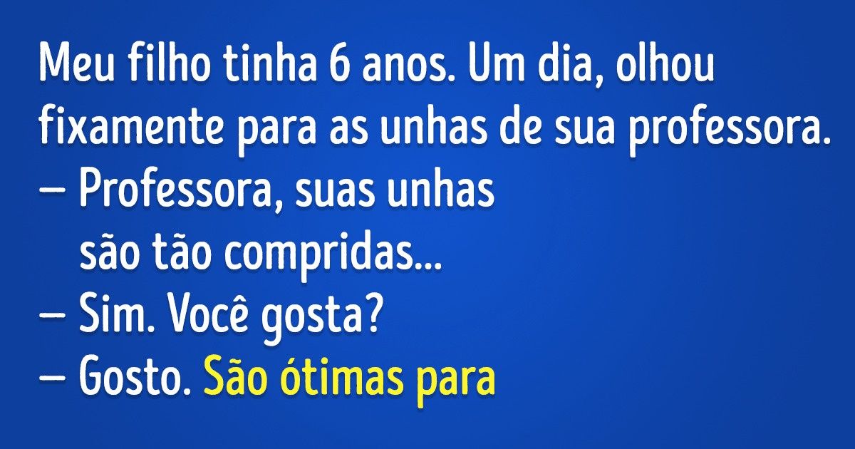14 Provas de que as crianças têm seu próprio senso de humor 14 Provas de que as crianças têm seu próprio senso de humor