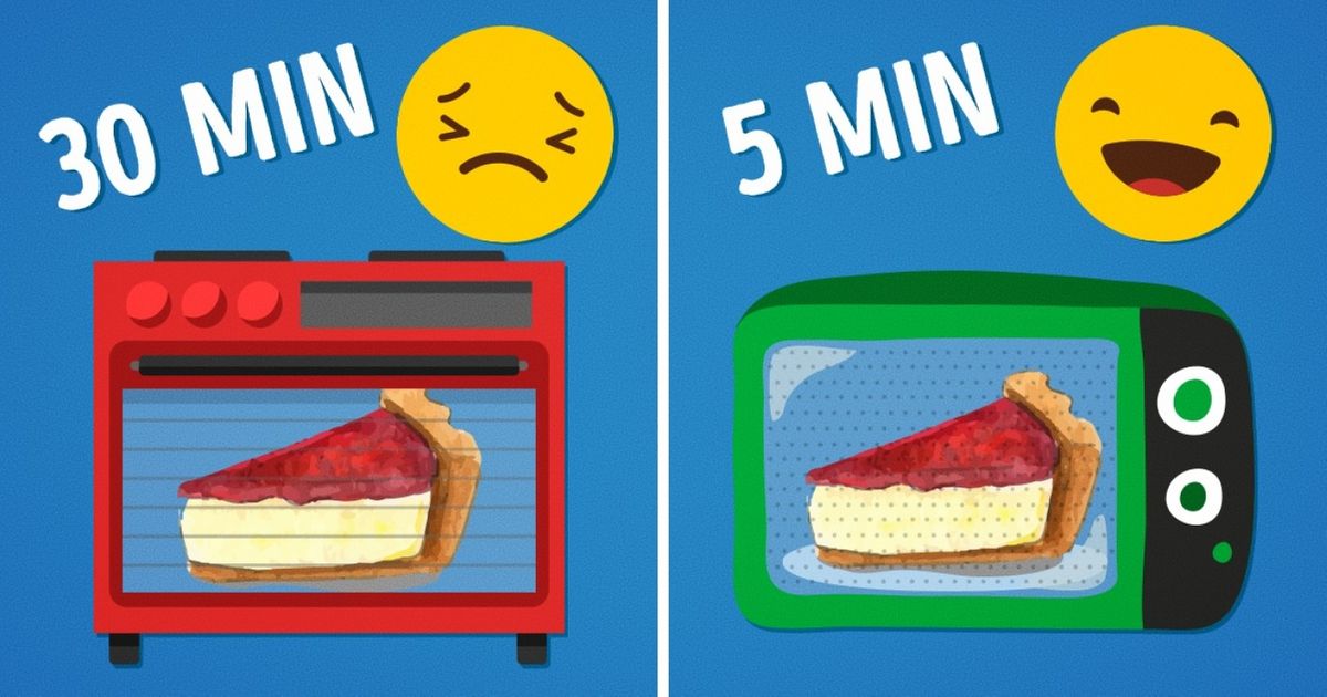 Cinco receitas de micro-ondas