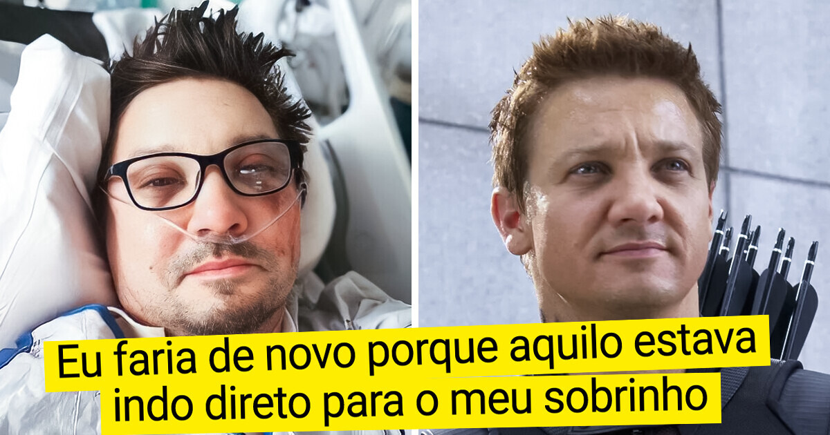 A história de Jeremy Renner e como ele se tornou herói na vida real por salvar seu sobrinho