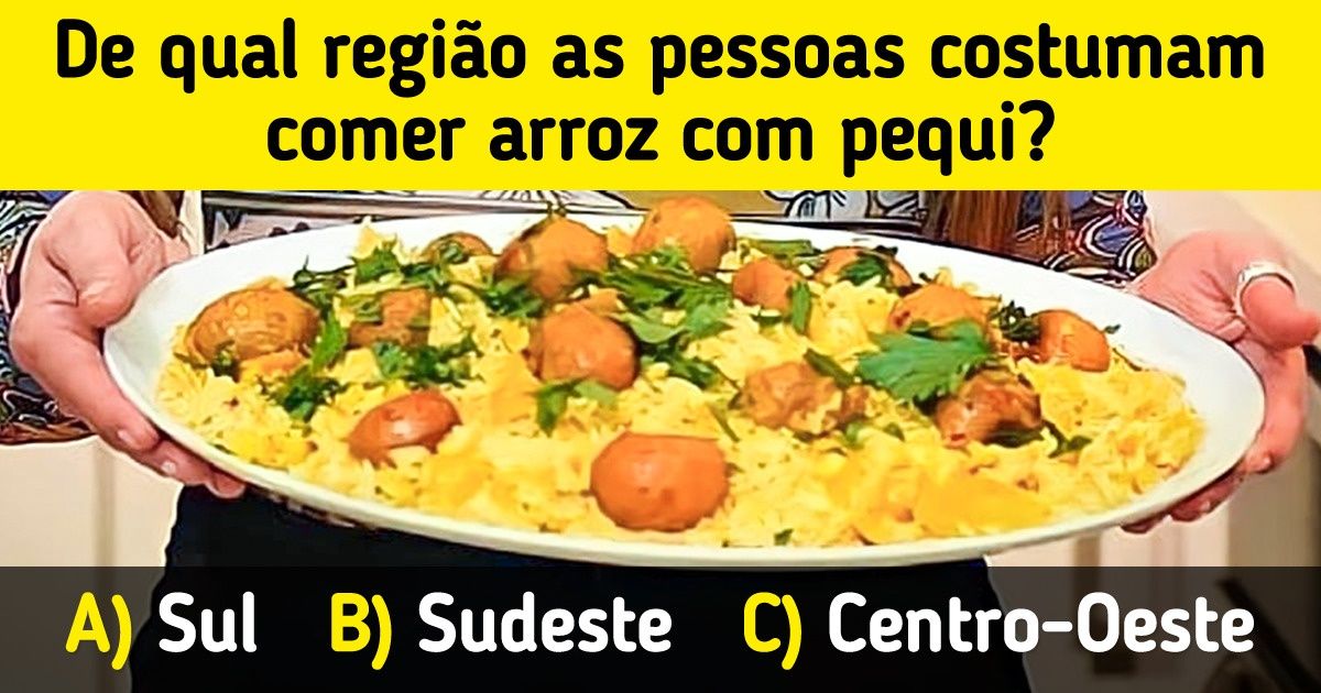 Teste: Prove o seu conhecimento sobre o Brasil adivinhando a qual lugar estas 16 características pertencem Teste: Prove o seu conhecimento sobre o Brasil adivinhando a qual lugar estas 16 características pertencem