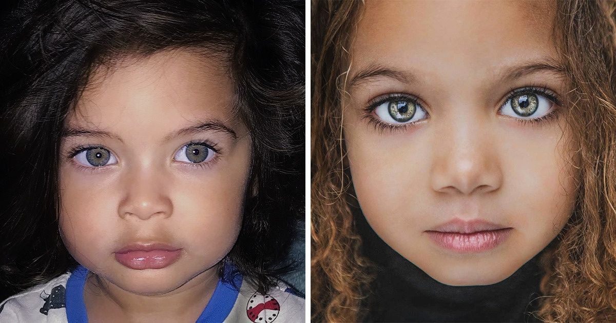 20 Crianças que herdaram sua beleza de diferentes partes do mundo