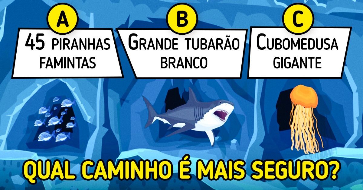 13 Charadas que fizeram o nosso cérebro “suar” 13 Charadas que fizeram o nosso cérebro “suar”