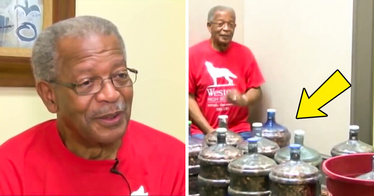 Professor guardou cada centavo que encontrava por 45 anos e o total surpreendeu Professor guardou cada centavo que encontrava por 45 anos e o total surpreendeu