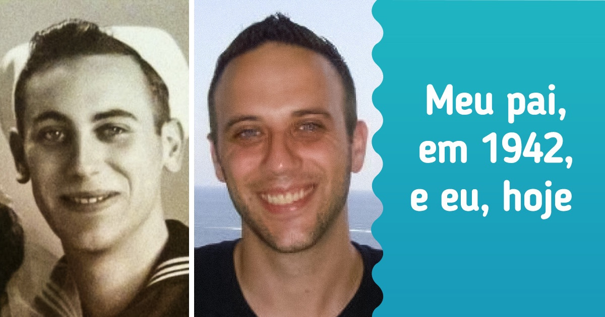 17 Pessoas que sempre veem um parente quando se olham no espelho