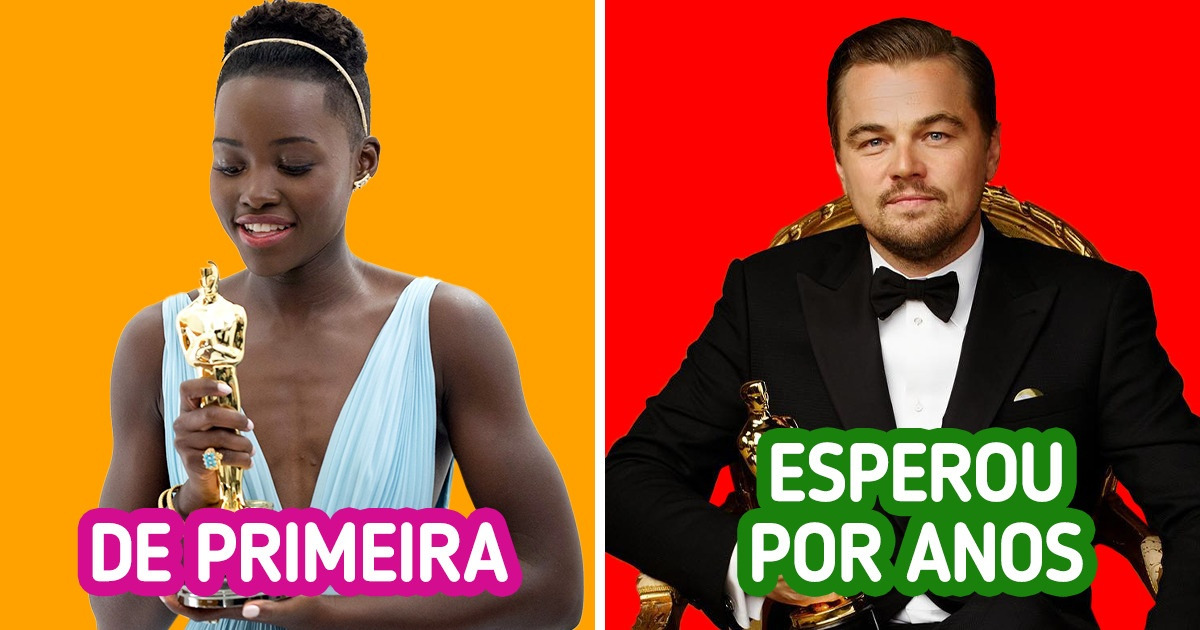 17 Atores famosos que ganharam seu primeiro Oscar em um piscar de olhos ou que demoraram anos para isso 17 Atores famosos que ganharam seu primeiro Oscar em um piscar de olhos ou que demoraram anos para isso