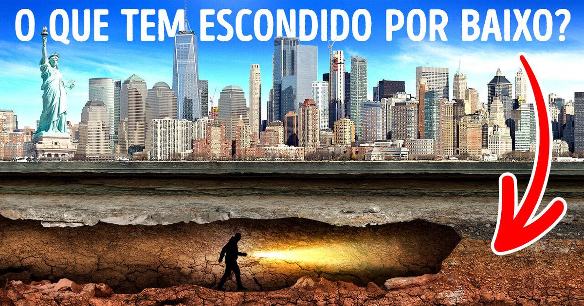 Algo enorme está escondido sob Nova York, mas ninguém fala sobre isso