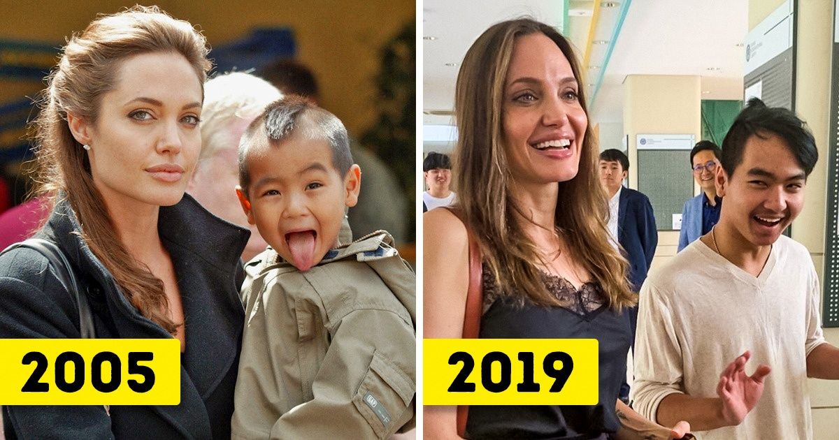 Filhos de Angelina Jolie estão cada vez mais crescidos