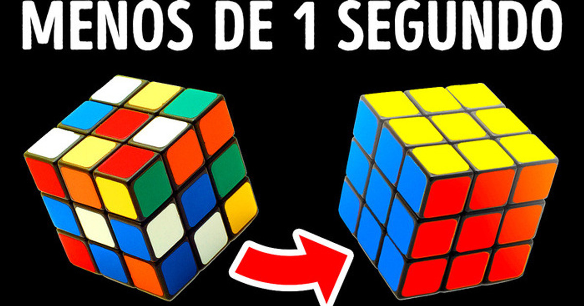 Garoto resolve cubo mágico em menos de 5 segundos e quebra recorde