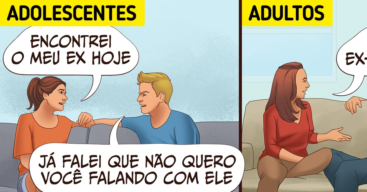 18 Tirinhas que mostram como o amor muda em diferentes etapas da vida