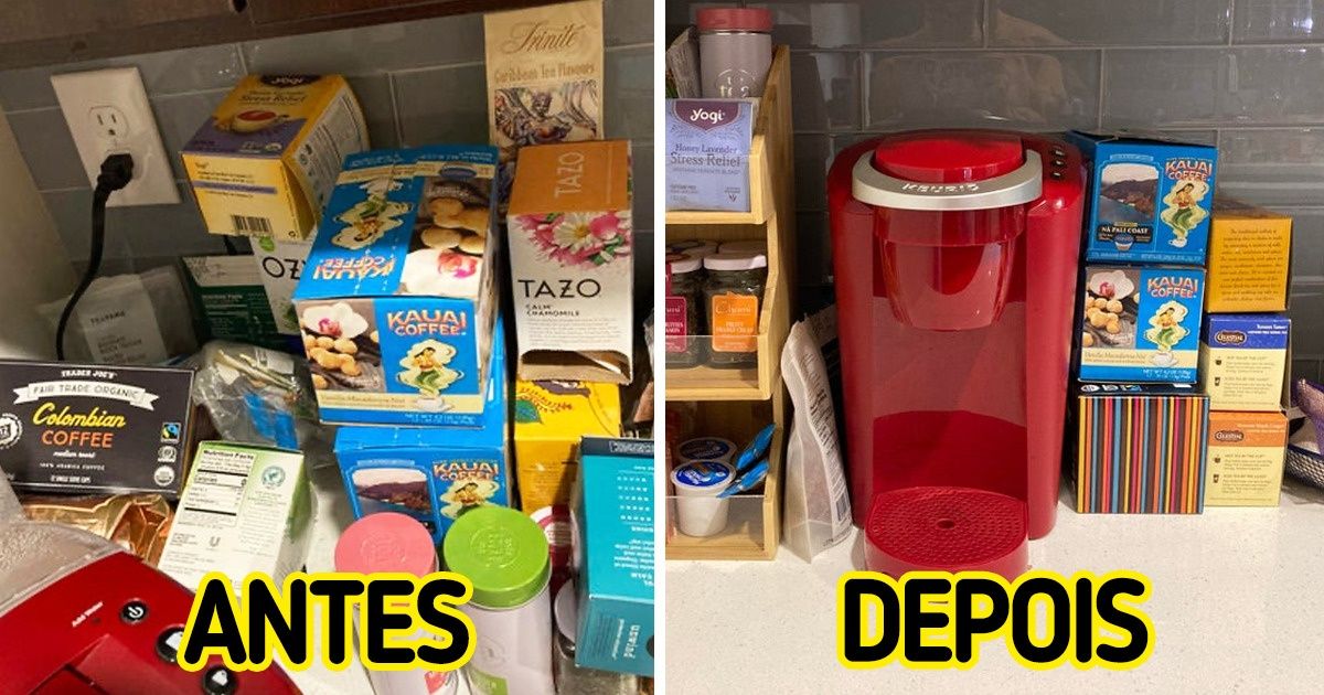 20 Usuários desorganizados seguiram o conselho de Marie Kondo e agora seus espaços são cheios de alegria