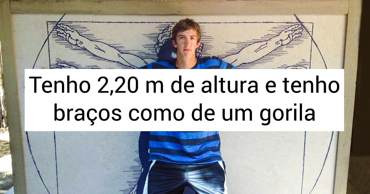 16 Relatos de internautas que viveram situações embaraçosas por serem altos ou baixos demais