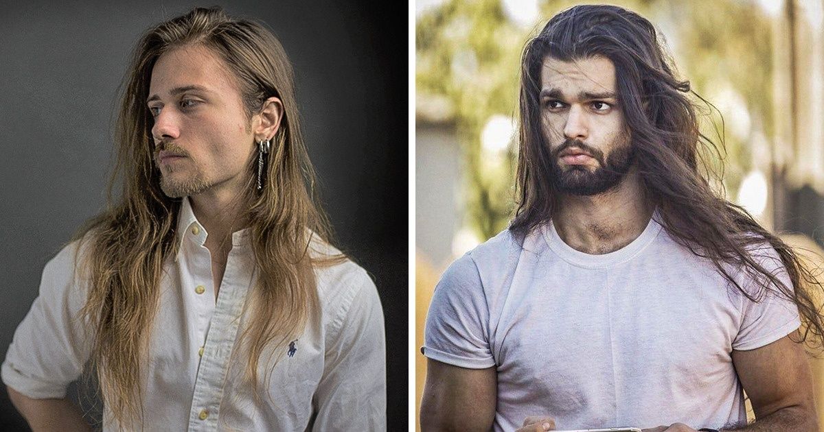 17 Homens que desafiaram o comprimento de seu cabelo e ficaram muito atraentes 17 Homens que desafiaram o comprimento de seu cabelo e ficaram muito atraentes