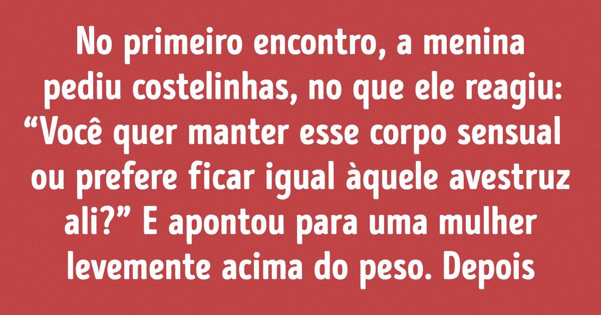 Os garçons nos contaram sobre os piores encontros que já presenciaram