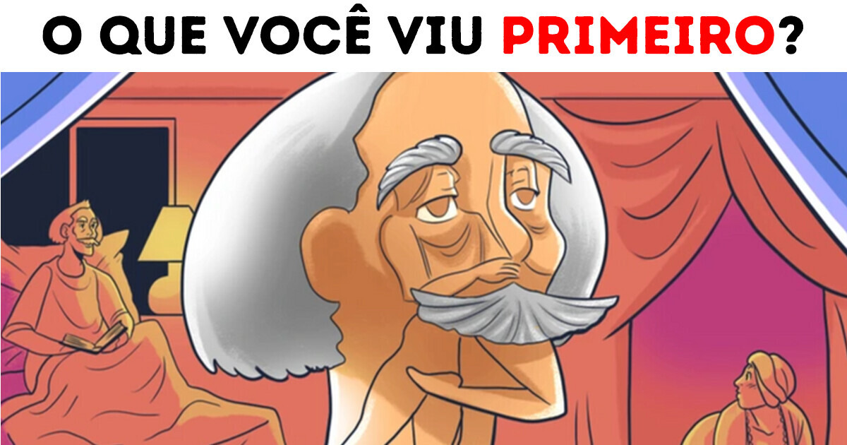 Aquilo que você vê primeiro revela segredos sobre sua personalidade Aquilo que você vê primeiro revela segredos sobre sua personalidade