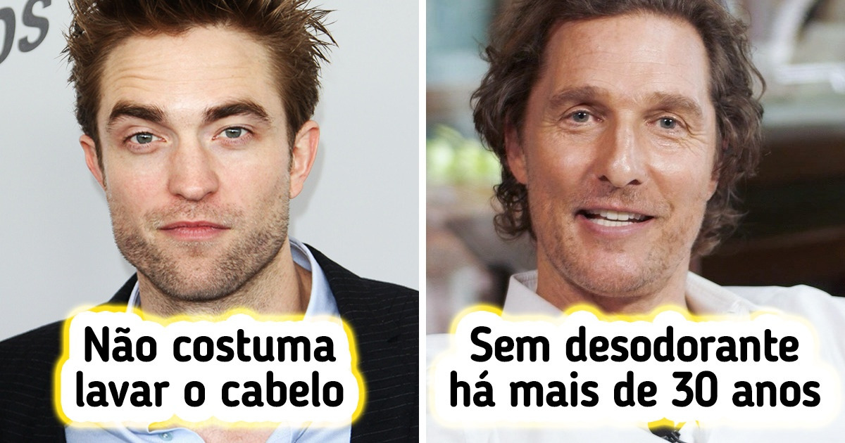 9+ Celebridades estrangeiras com hábitos pessoais que podem ser inusitados para os brasileiros