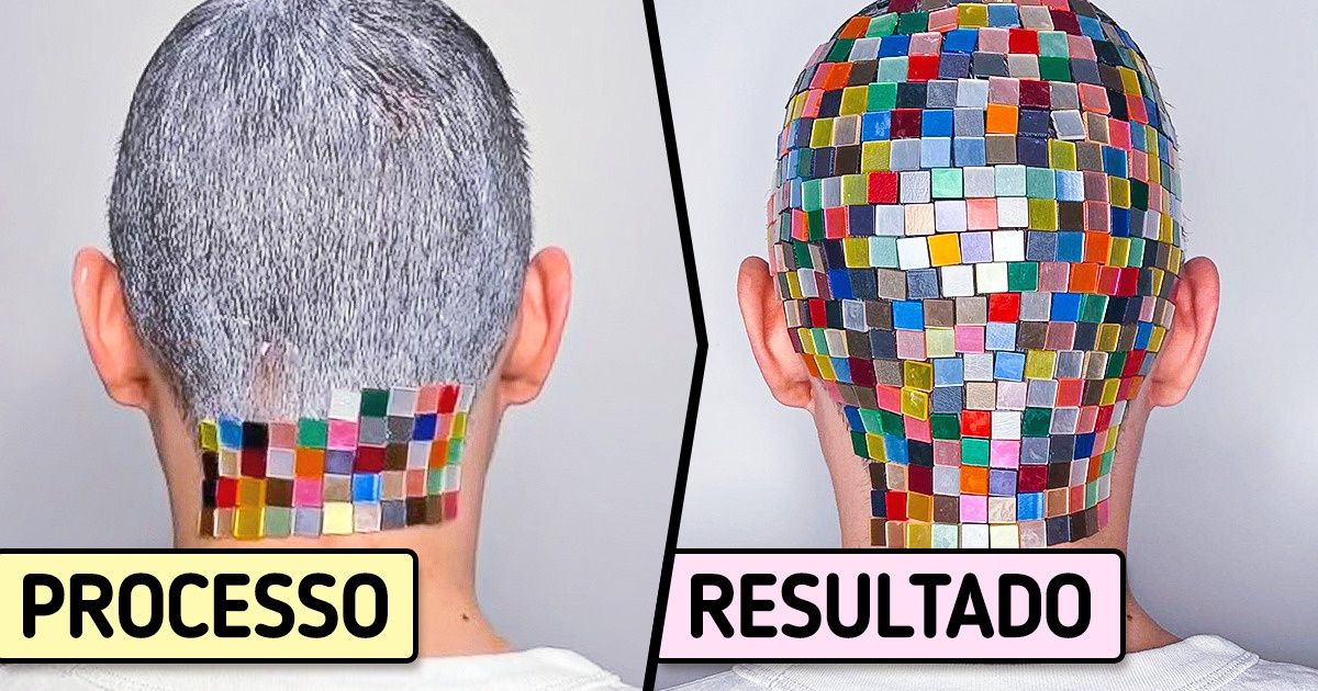 Cabeleireira russa transforma penteados em verdadeiras obras de arte, usando objetos comuns (15 fotos) Cabeleireira russa transforma penteados em verdadeiras obras de arte, usando objetos comuns (15 fotos)