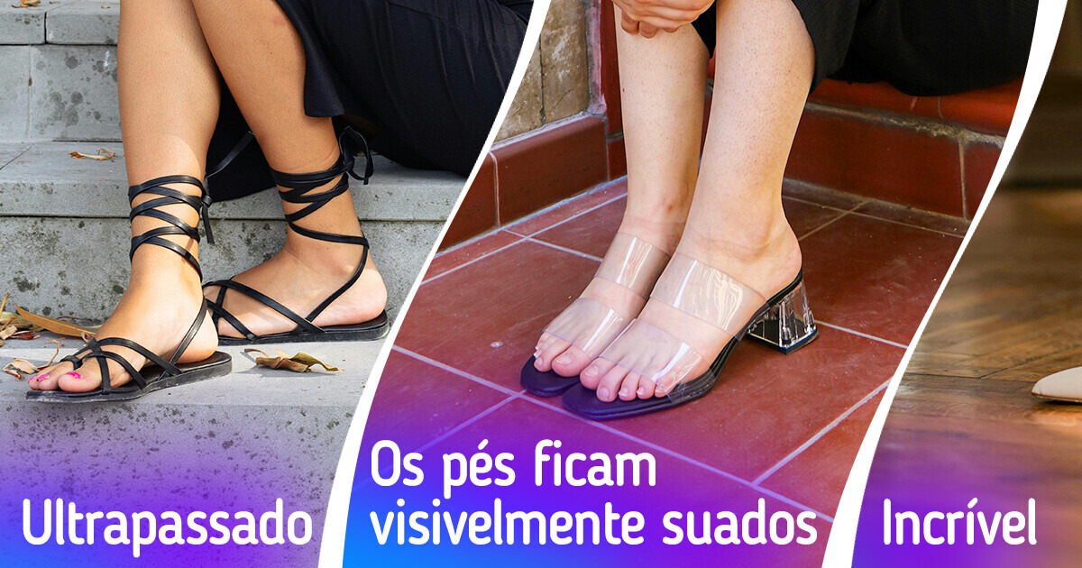 10 Calçados que não vale a pena comprar mesmo estando na promoção