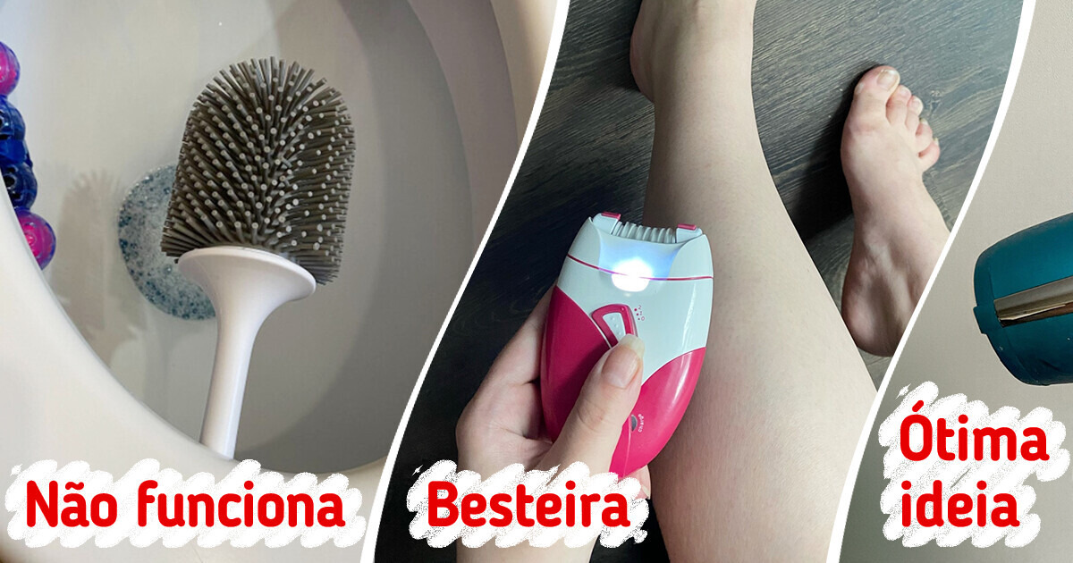 9 Compras populares que não resisti e comprei, mas depois me arrependi amargamente