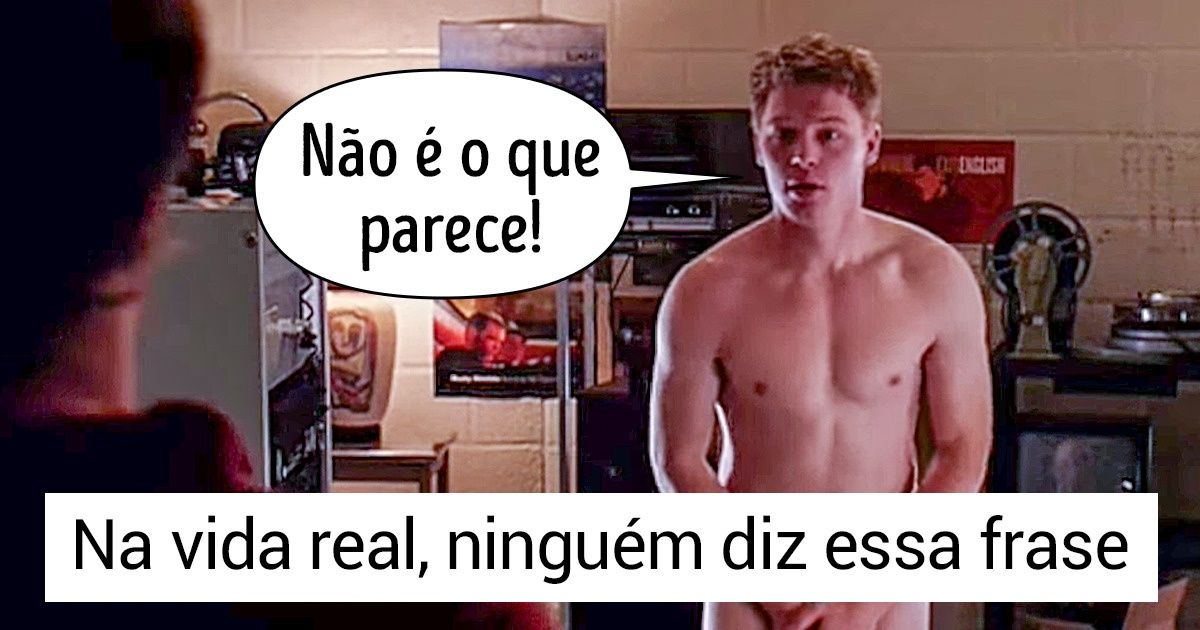 Como seriam na vida real as cenas de comédias românticas?