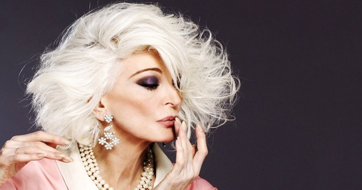 Desejo que toda mulher de 84 anos esteja tão bem quanto ela!
