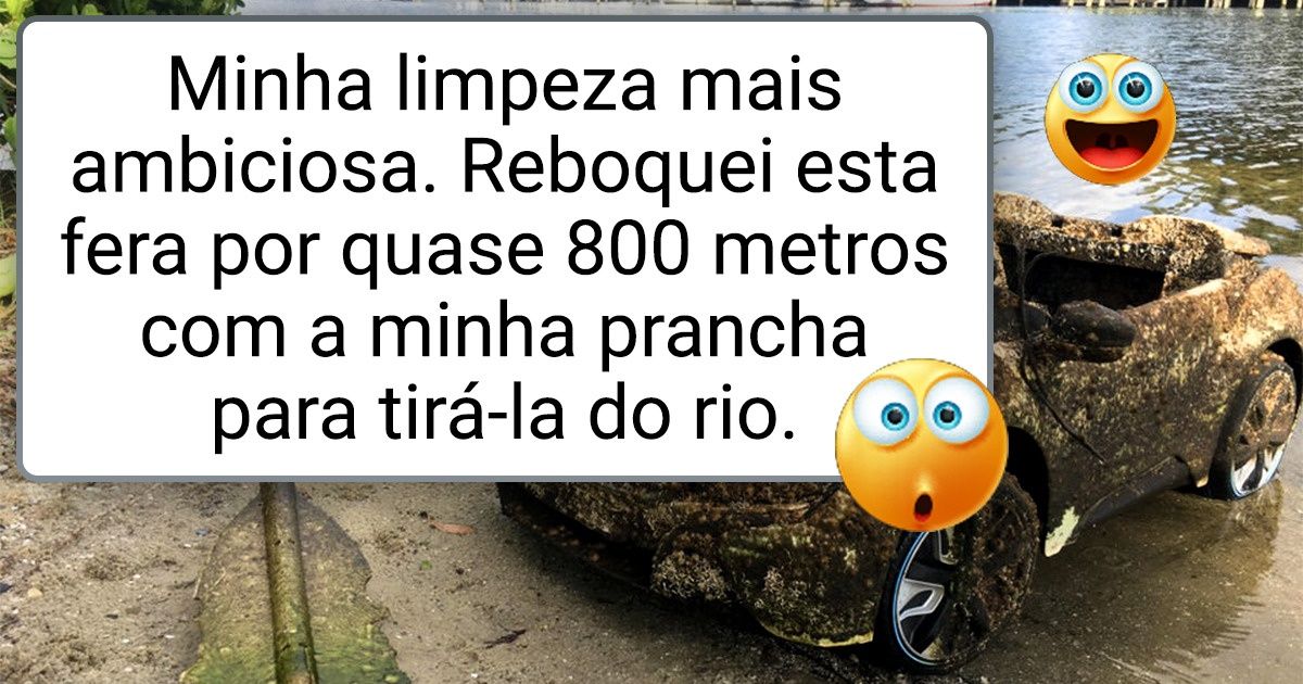 25 Trabalhos de limpeza feitos por voluntários, devolvendo o esplendor a lugares poluídos