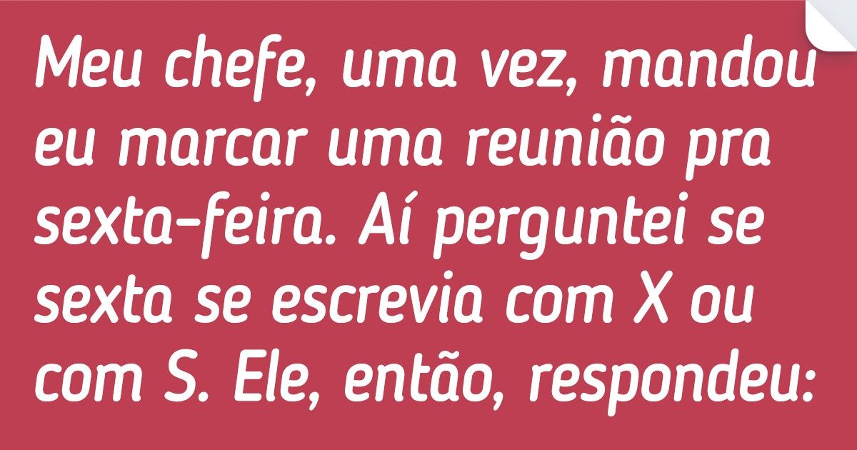 18 Pessoas comentaram os erros ortográficos mais bizarros protagonizados por seus chefes 18 Pessoas comentaram os erros ortográficos mais bizarros protagonizados por seus chefes