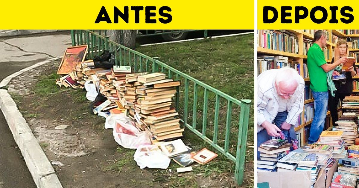 Russo apaixonado pela literatura cria um abrigo de livros Russo apaixonado pela literatura cria um abrigo de livros