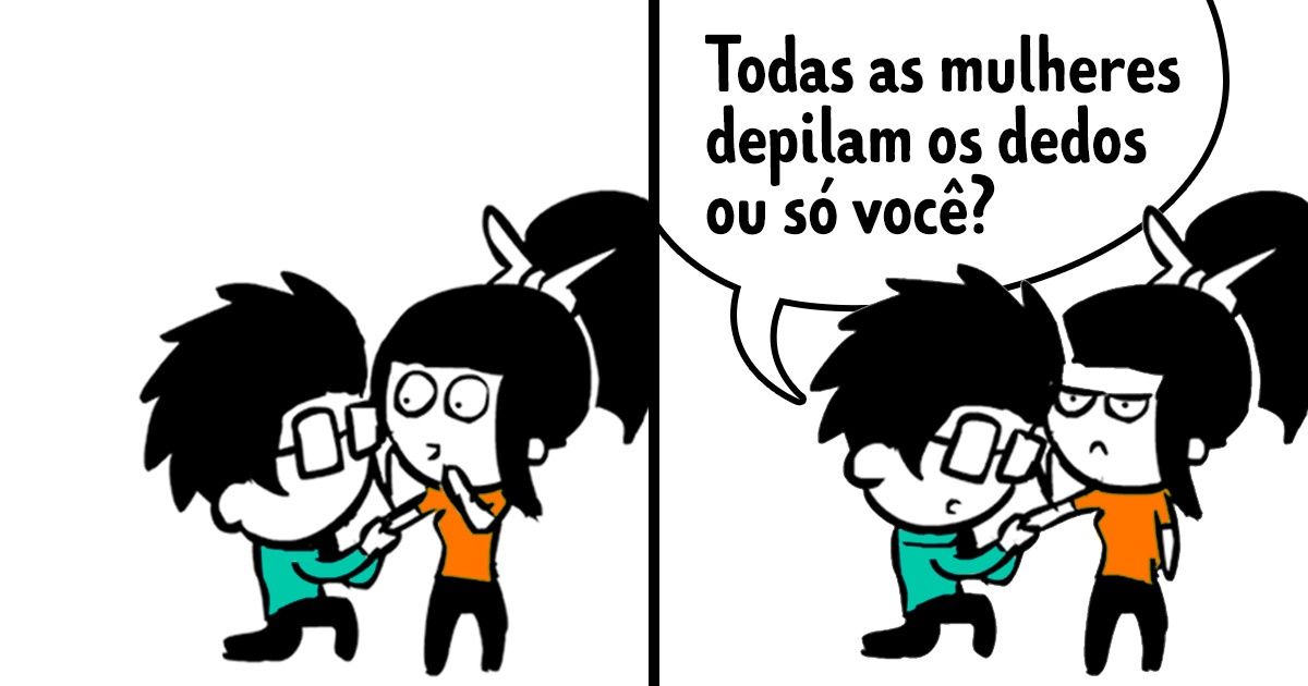 17 Tirinhas sobre as situações que só poderiam acontecer em um relacionamento