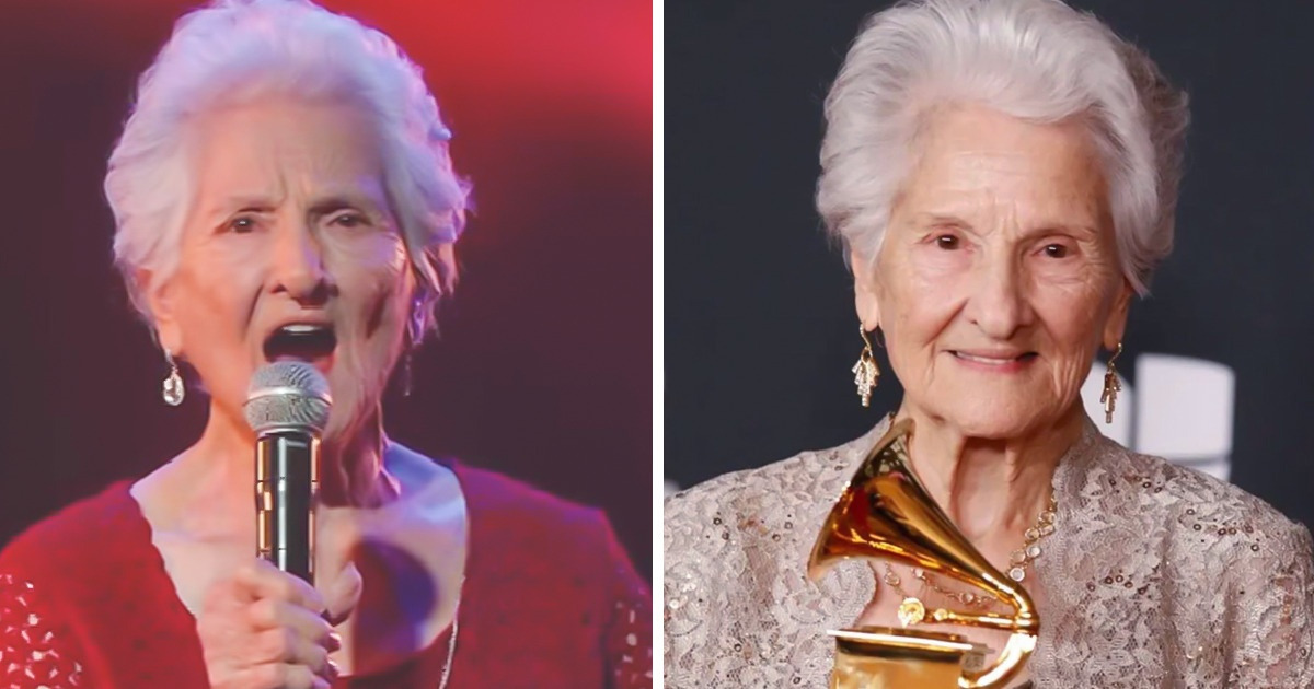 “Nunca é tarde demais”: Vencedora do Grammy Latino aos 95 anos prova que sonhos nunca envelhecem