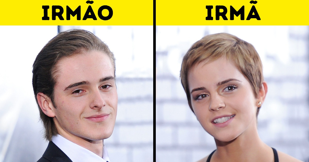 12 Famosos superparecidos com seus irmãos
